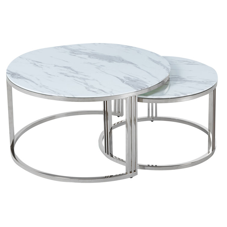 Ivy Bronx Coffee Table - Marble | Wayfair.co.uk